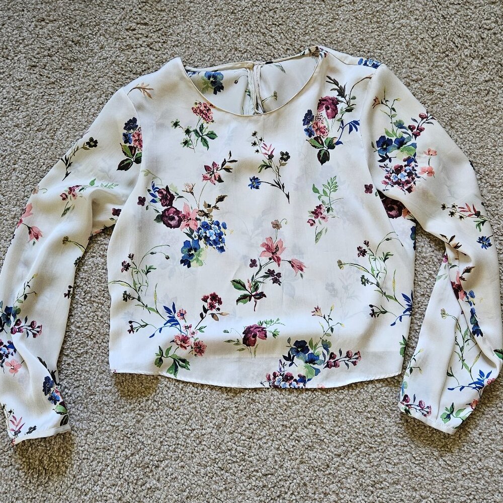 Woman's blouse silk h&m size s